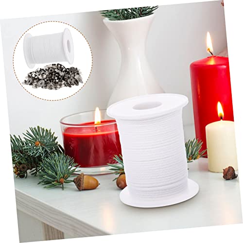 3 sets de pabilos de algodón para hacer velas miniatura 6