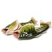 Creative Fish Slippers Man Handmade Fish Sandals Men Beach Bass flip Flops Slides (Male 8.5-9.5) Green