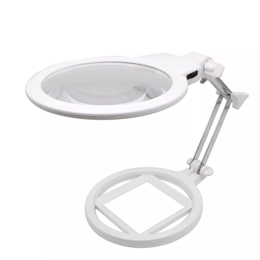 Lupa Plegable de la Lupa Gran tamaño Luminosa con Escala