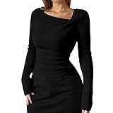 Design Tendance avec Ourlet Asymétrique et Volants Délicats pour une Féminine et Élégante en Toute Occasion