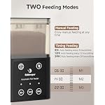 fishkeeper Automatic Fish Feeder for Aquarium - 320ML Large Capacity Adjustable Fish Feeder Automatic Dispenser with Timer for Vacation, Weekend or Daily Use, Three Fixed Methods - Image 3