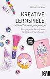  Kreative Lernspiele: Pädagogische Bastelideen für Kita und Vorschulzeit. Inklusive Druckvorlagen.