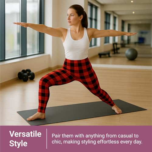 SATINA High Waisted Leggings for Women - Comfortable and Stretchy in Versatile Sizes and Colors3