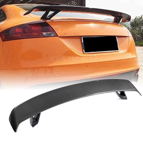 ZJHESXV Car Rear Spoiler for Audi TT MK2 8J TTS A5 A6 A7 S7 RS7 2008-2011, Antiscratch Rear Body Spoiler Trunk Spoiler Wing Lip Tail Wing Modification Accessories