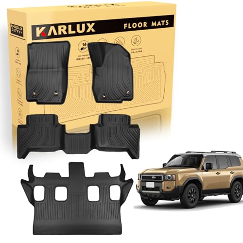 KARLUX �g���^ �����h�N���[�U�[ 250�n 7�l����p 3D�t���A�}�b�g, TPE�f��, �h���E�h���E�h��, 2024�N4��-���s (7�l���p-1~3��ڃt���A�}�b�g)