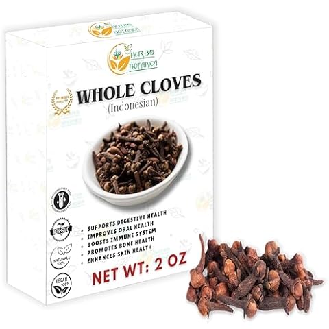 Herbs Botanica Organic Whole Cloves 2 oz Cover