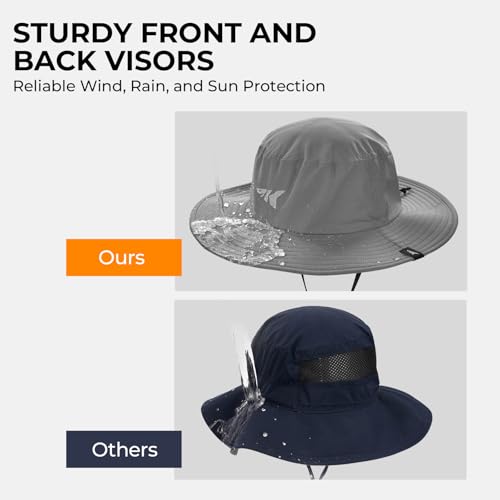 Image of KastKing Sol Armis UPF 50 Boonie Hat - Sun Protection Hat, Fishing Hat, Beach & Hiking Hat, Paddling
