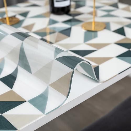 [ZS2L7] �e�[�u���N���X �����` PVC�� �e�[�u���N���X �e�[�u���}�b�g ���� �f�X�N�}�b�g �}�b�g �e�[�u���J�o�[ �h�� �������H �ϋv ������ɂ��� ����~�� ������� 80*130cm �k�� ����h�~ �ƒ�p �Ɩ��p �J���[23 �@���₷��