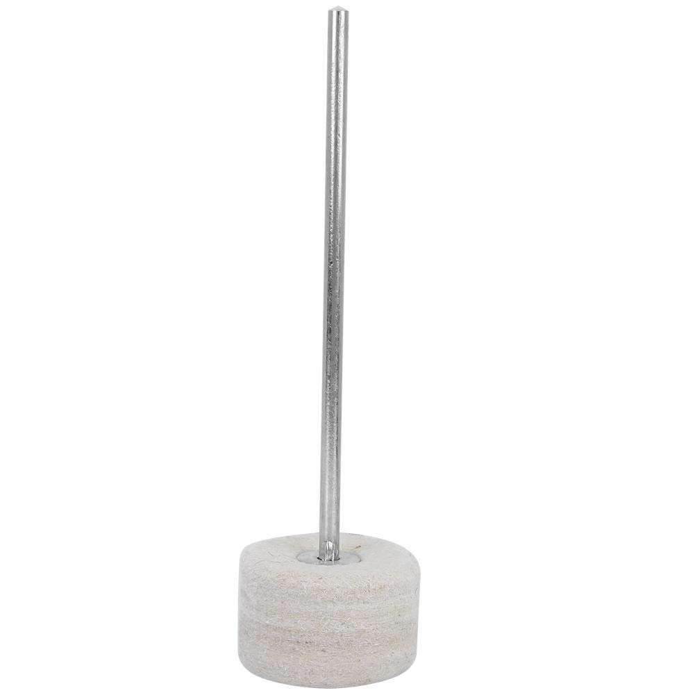 Battente per pedale della batteria addensato, battitore per pedale in feltro durevole, per studenti principianti(Hair hammer)