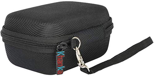 Khanka Hart Tasche Für JBL GO 2 kleine Musikbox portabler Bluetooth Lautsprecher Etui Case.(Für JBL GO 2-Schwarz Reißverschluss)