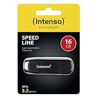 Intenso Speed Line, 16GB Speicherstick, USB-Stick 3.2 Gen 1x1, schwarz (Packung mit 2) – Ansicht 4
