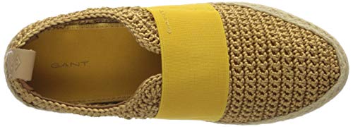 GANT Raffiaville, Mocassini Donna, Beige (Fudge
