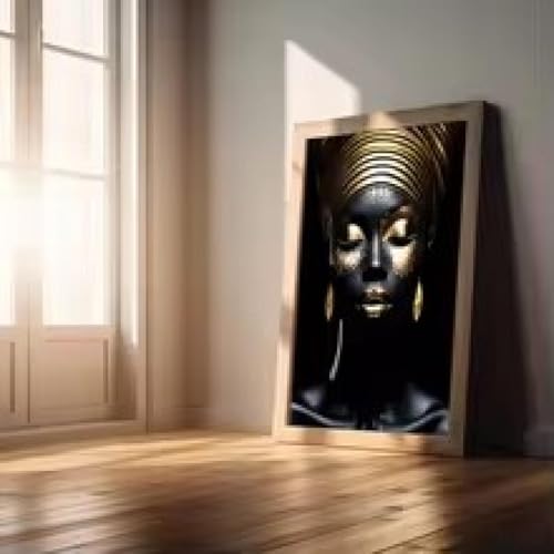 Affiche de femmes africaines pour décoration d'intérieur moderne sans cadre