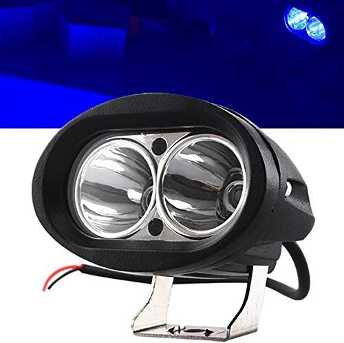 20W Blue LED Forklift Safety Light Spot Light Warehouse Safe Warning Light DC 9V-80V IP68 Waterproof