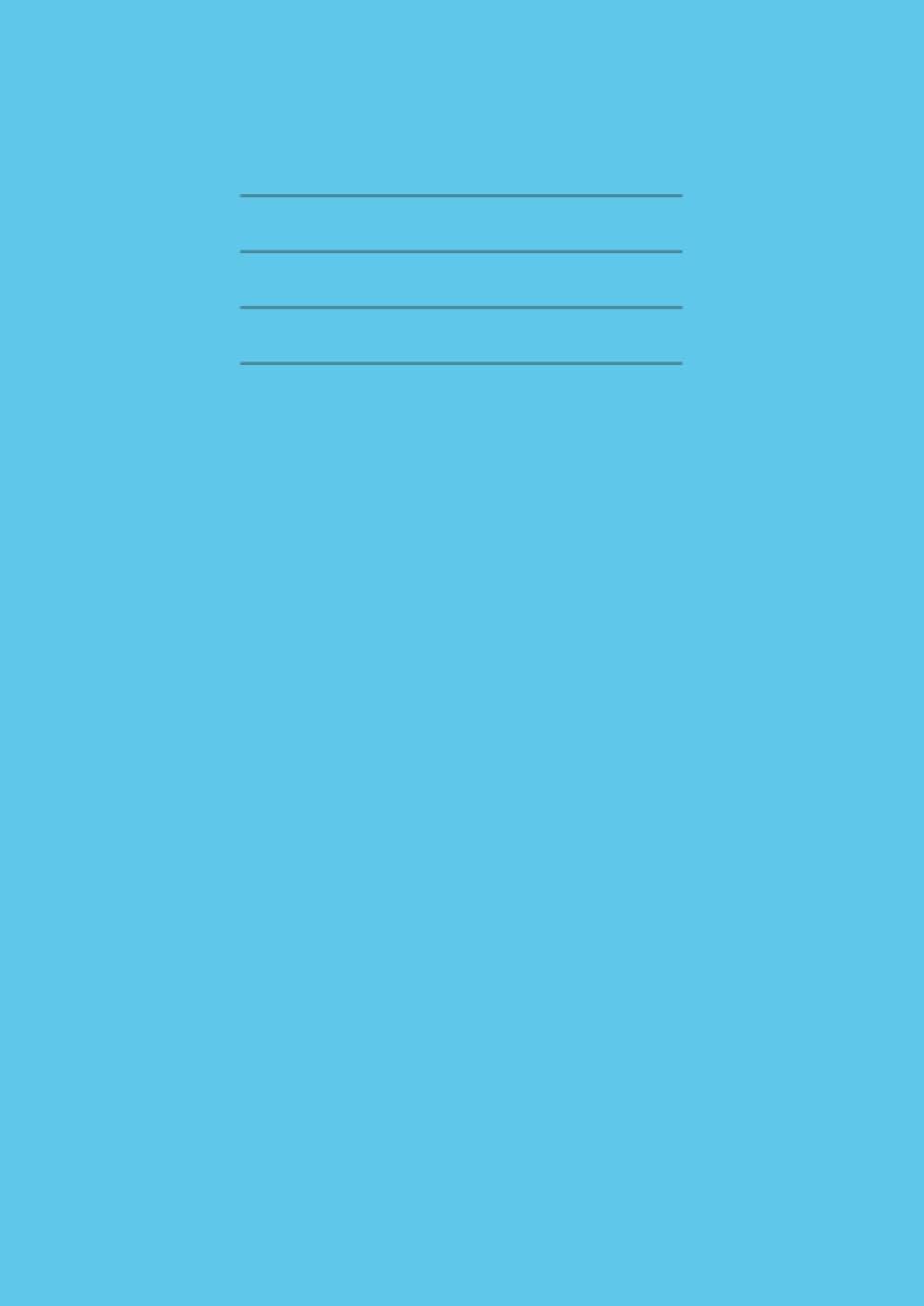 Maths Exercise Book 5mm Squared A4 Blue: Squares/Quad/Grid Ruled Paper Notebook School Maths Exercise Books 5mm (0.5cm) for Kids/ Children, 100 Pages A4, 90gsm