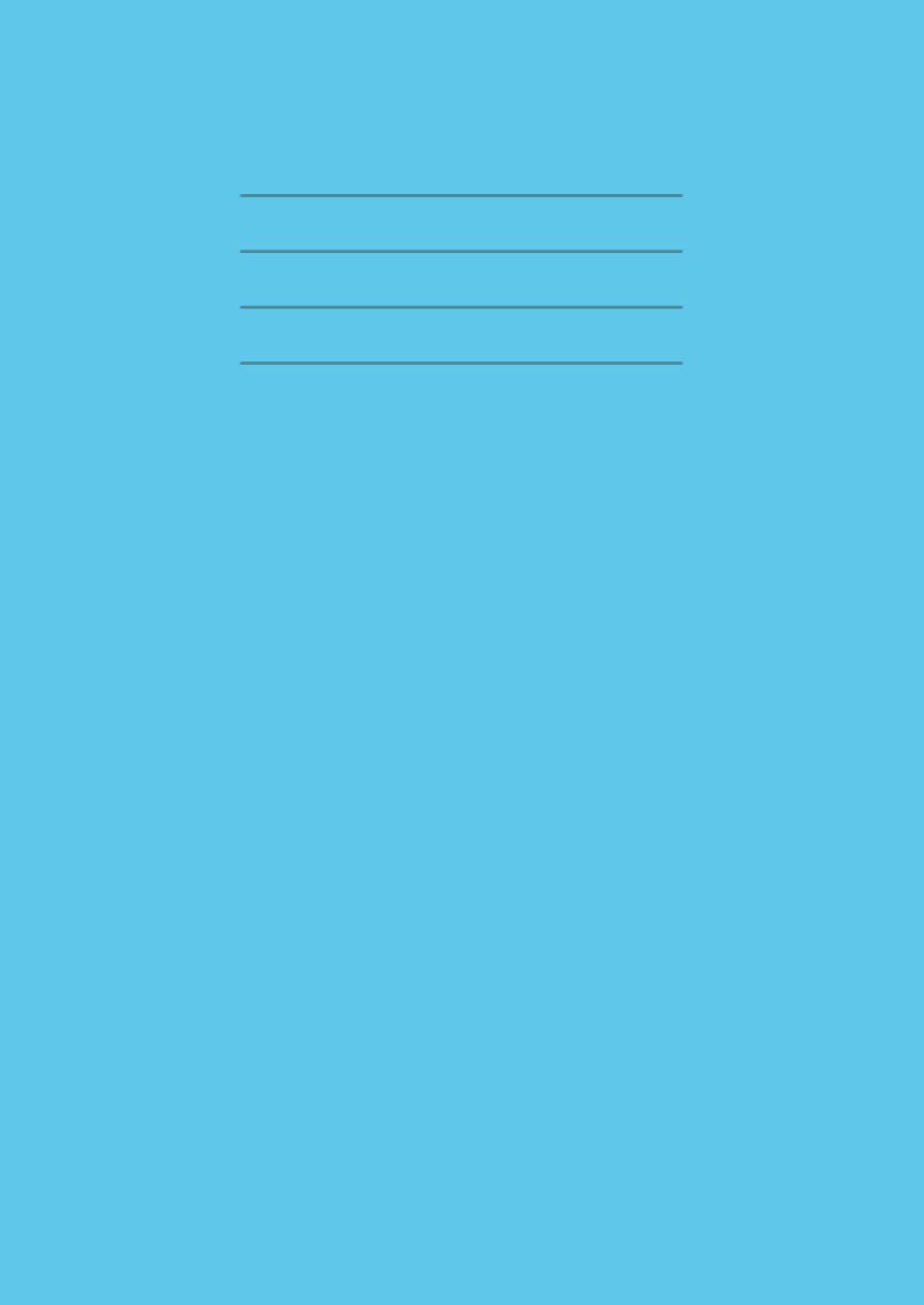 Maths Exercise Book 5mm Squared A4 Blue: Squares/Quad/Grid Ruled Paper Notebook School Maths Exercise Books 5mm (0.5cm) for Kids/ Children, 100 Pages A4, 90gsm