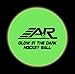 A & R Glow in the Dark Street Hockey Ball,Tie-Dye