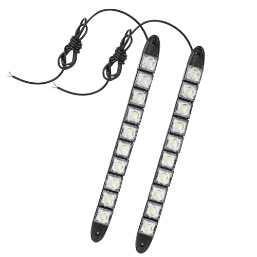 2x 10 LED Universal Luz Diurna para Auto Impermeable miniatura 2