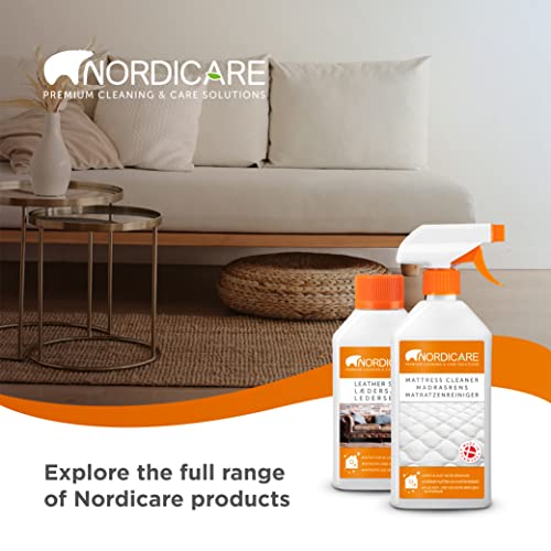 Nordicare Fabric & Carpet Stain Remover Spray 16.9 Oz - Spot & Stain Remover, Upholstery Cleaner, Fabric Cleaner For All Type Of Fabrics, Textiles, Carpet, Cloth, Rugs, Chairs, Sofas-Made In Denmark #TOP4