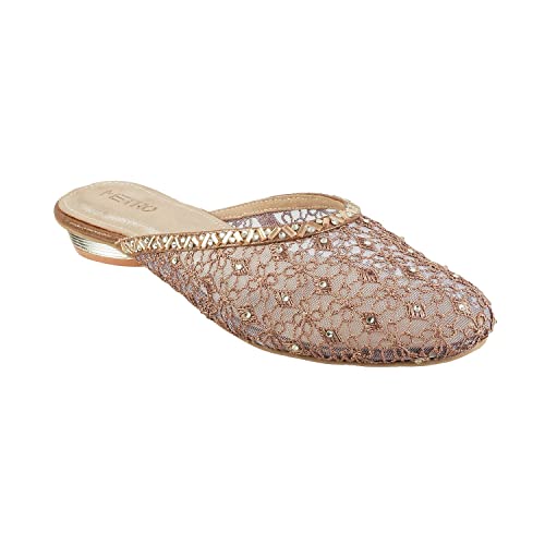 Image of Metro Women Beaded Women Mules (35-3679)