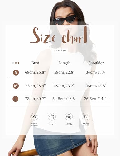Image of OLAPTA Women Asymmetrical Button Down Side Split Sleeveless Tank Tops Boat Neck Slim Fit Summer Casual Side Button Knit Vest
