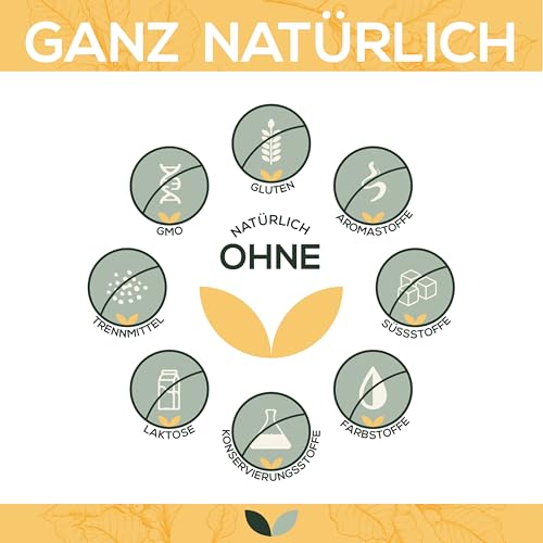 Vitamin E natürlich 400 IE pro Kapsel | 60 Kapseln | Mit allen 8 Vitamin E-Formen | Vegan aus Sonnenblume | 100% Papierverpackung – Bild 6