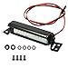 AMOGOT RC Bright Light Bar RC 12LED Light Bar Metal Roof Spotlight Dome Lamp Kit for TRX4 SCX10 90046 SCX24 90081 D90 KM2 Slash Crawler Truck