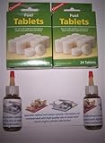 48 fuel tablet+2 of 1 oz mini steam engine oil-will ship ground only