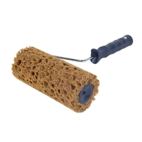 Hanroy M90F Sponge Paint Roller Small 7 Inch For Texture Painting Decorators Brush Tool, Fast And Easy Pattern Art Sponge Roller thumb #5