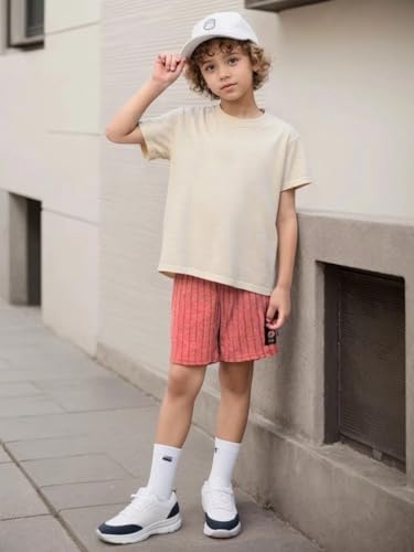 Image of Cadidi Dinos Boys Short Sleeve Shirt Kids Crewneck T-Shirts Top Girls Tee
