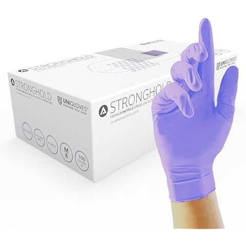 Unigloves Advanced Stronghold+ GM0073 Nitrile Gloves Cover