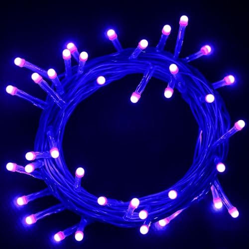 Image of Lexton String Light 10 Meter | 360 Degree Light in Led Bulbs | 40 Led Lights Bulbs | Blue | Plug Sourced | String Light for Home Decoration, Party, Occasionally Decor | Pack of 1 |