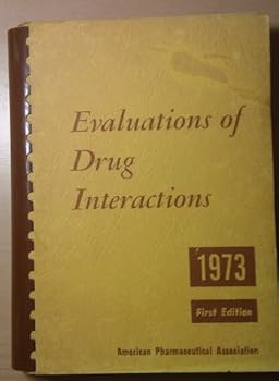 Plastic Comb Evaluations of Drug Interactions: 1973 - 1st Ed. Book
