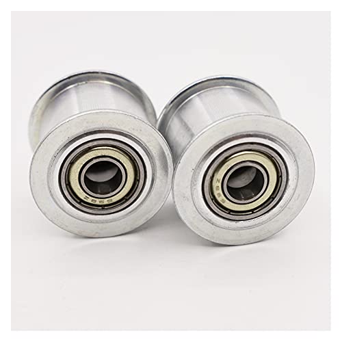 XINXI-YW Poulies de Courroie Ronde mécanique. Poulie de Courroie 16 / 21mm de la poulie 16 / 21mm Poulie de poulie de poulie de foulée avec/sans Dents 3/4 / 5/6 / 7/8 / 9mm Bore Poulie Euffisante Cover