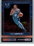 2024-25 Panini Hoops Premium #215 Nick Smith Jr. Charlotte Hornets Official NBA Basketball Card in Raw (NM or Better) Condition