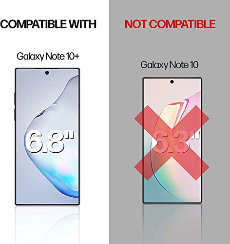Image of STP FEEL (2 Pack Unbreakable Membrane Screen Protector Guard For Samsung Galaxy Note 10 Plus (6.8 Inch) | Membrane Ultra Smooth Touch with Finger Print Support - HD /3 Months Warranty