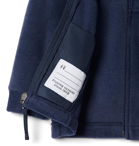 Columbia Kurtka polarowa chłopięca Steens Mt Ii, Granatowy Collegiate Navy, 12-18 Miesiące