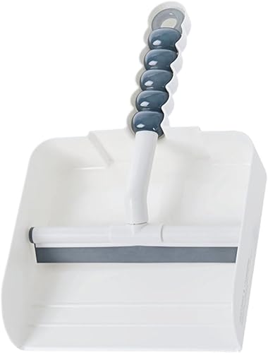 Cabilock Kit multifuncional de goma para mesa de comedor con escobilla de recogedor y cepillo para limpieza del hogar, limpiador de vidrio de