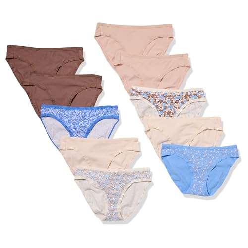 Image of Amazon Essentials Women's Cotton Bikini Brief Underwear Plus