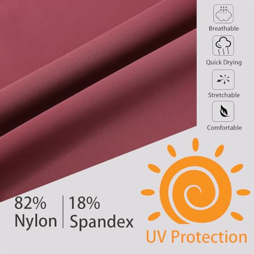 Image of Ubestyle UPF 50+ High Waist Women's Swim Pants Swim Leggings Swimming Tights Rash Guard Pants Sun Protective