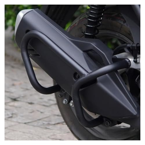 Pare-chocs moto PCX160 tube de protection de cadre et échappement haute finition