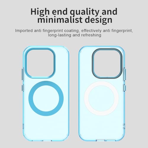 Image of for Xiaomi 17 Case Magnetic Case Anti Drop Hybrid Phone Back Cover - Blue