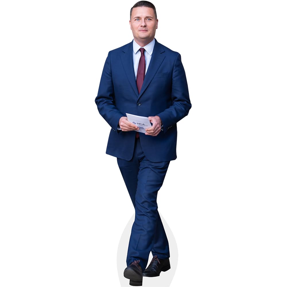 Wesley Streeting (Blue Suit) Mini Size Cutout
