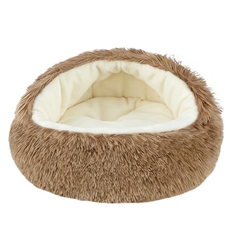 1 Stück Katzenbett Flauschig, Katzen Höhle, Kuschelhöhle Katze,Weiches Katzenhöhle, Ideal Für Kleine Wohnungen Und Reisen