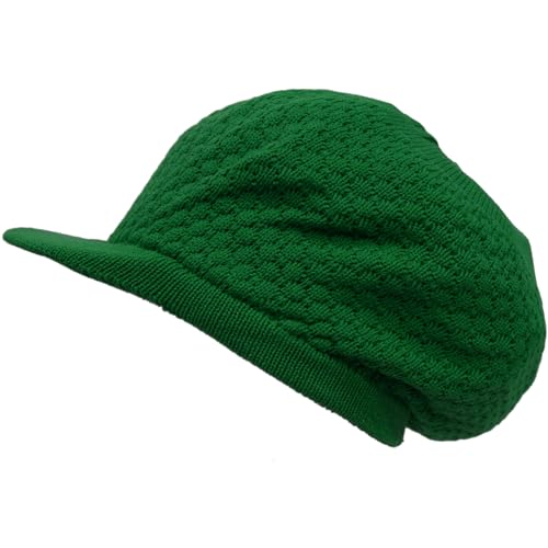 Image of Shoe String King SSK Rasta Knit Tam Hat Dreadlock Cap. Multiple Designs and Sizes.