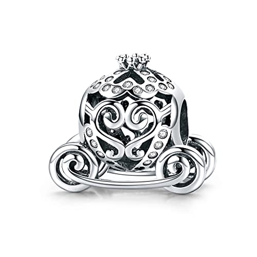 Bijou voiture de citrouille à offrir pour personnaliser un bracelet européen