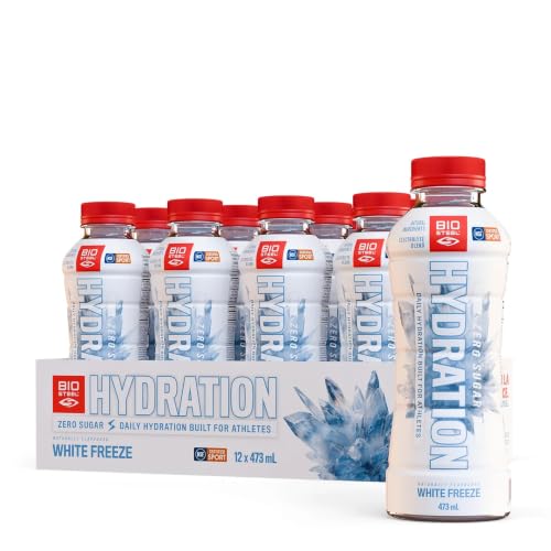 BioSteel Boisson sportive électrolyte, Freeze blanc, 12 packs