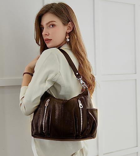 Bolso Hobo de Cuero para Mujer miniatura 2