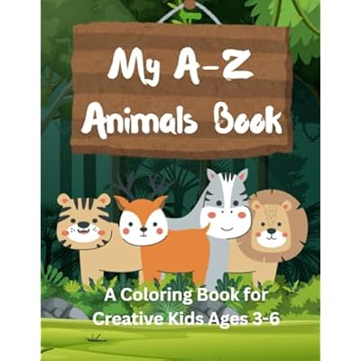 My A-Z Animals Coloring Book
