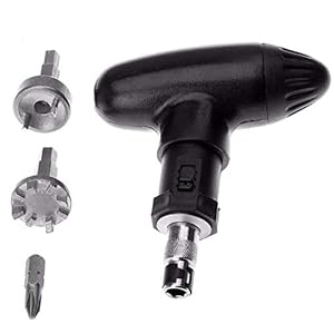 Amy Sport Golf Spike Wrench Shoes Ratchet Action Remover Adjustment Tool Set Durable Stainless Steel Cleats Plastic Handle Ripper Replacement Aid